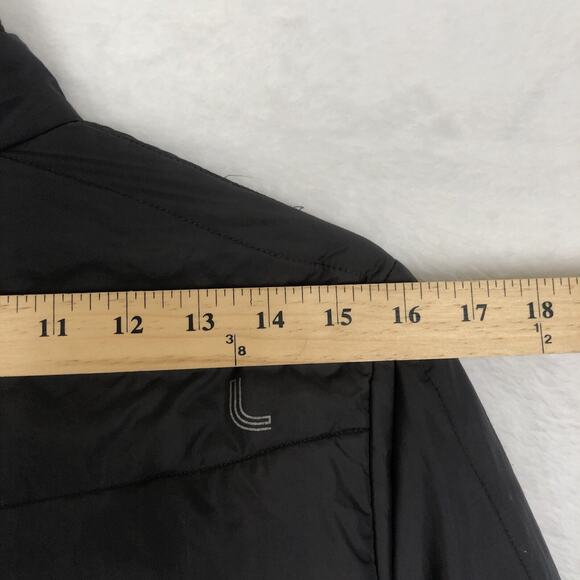 LOLE Double Zip Jacket Women's Sz 10‎ Dk Gray Water Repellant Pockets Mid-Length - Picture 11 of 16